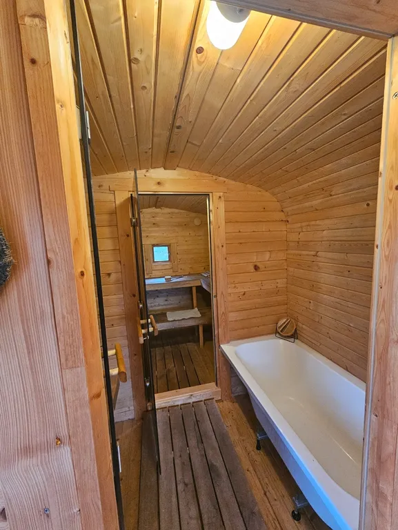 Дом из натурального бруса у горнолыжных центров