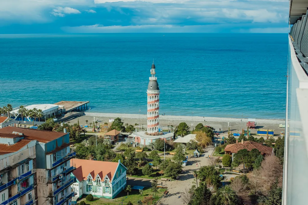 Студия с видом на море