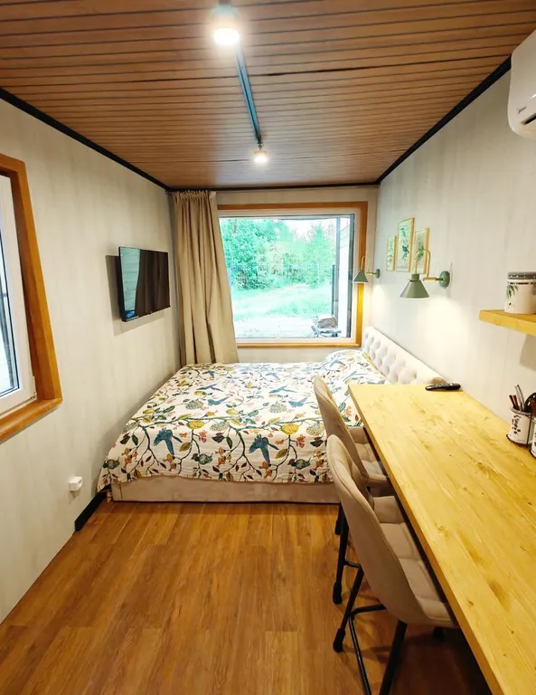 Дом 10m2 — чан, кухня, Wi-Fi