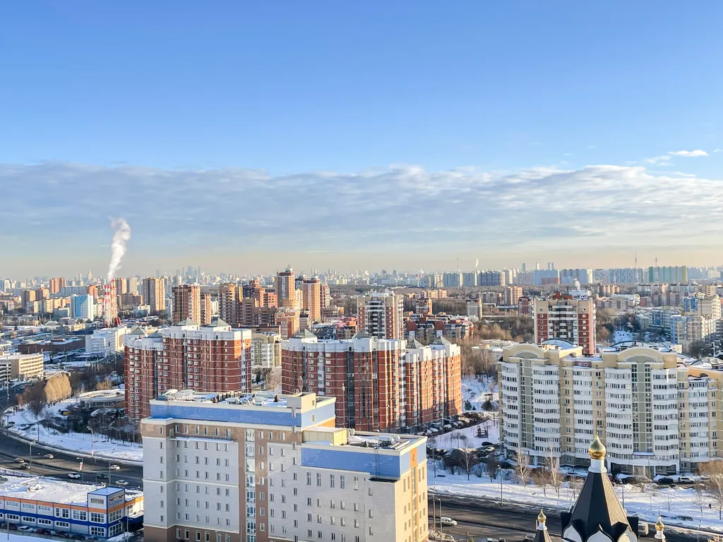 Просторная 2-комнатная квартира в Химках до 5 гостей