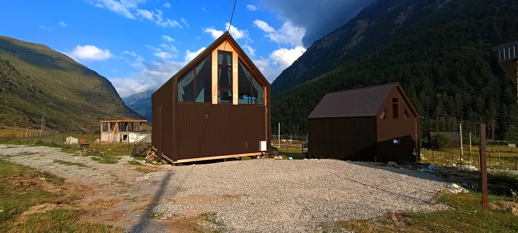 Новый домик с шикарным видом в Тегенекли