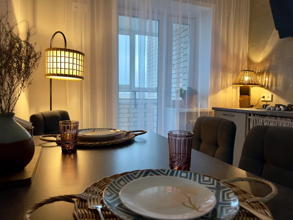 Стильная уютная однушка в 10 минутах от центра