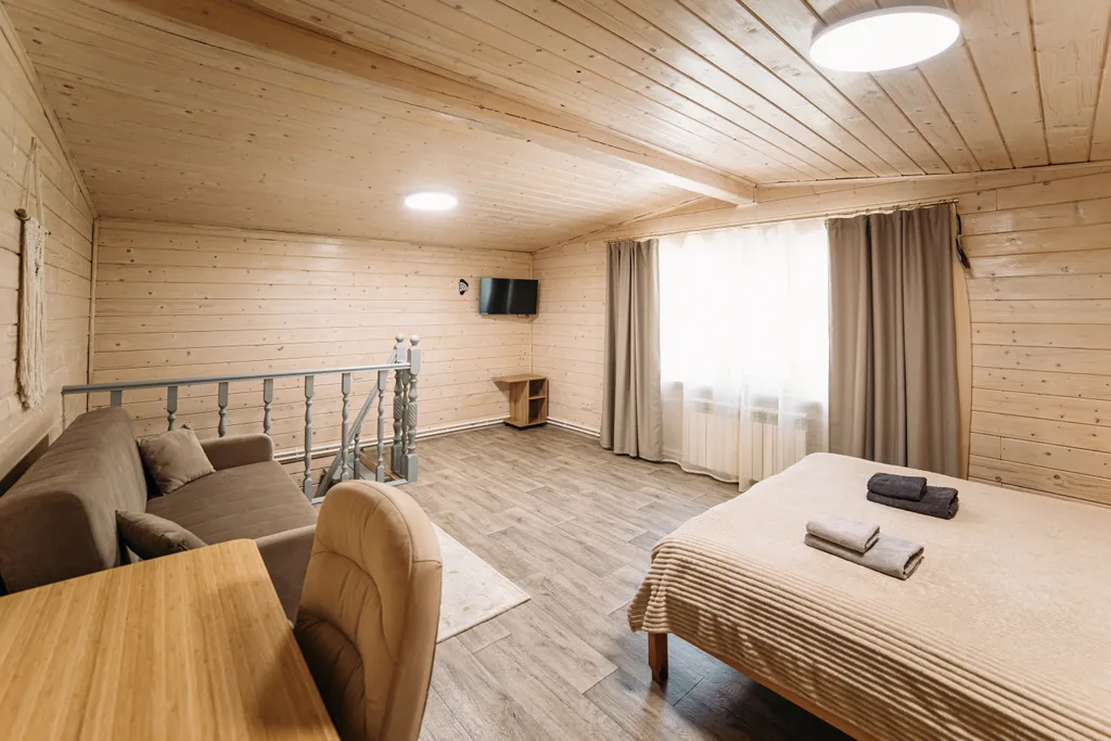 Дом-барнхаус с личными террасами