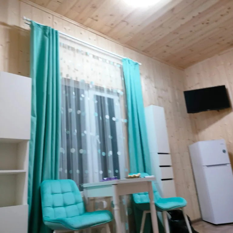 Квартира Дизайнерский домик-студия в бирюзовом стиле — аренда посуточно в Кабардинка