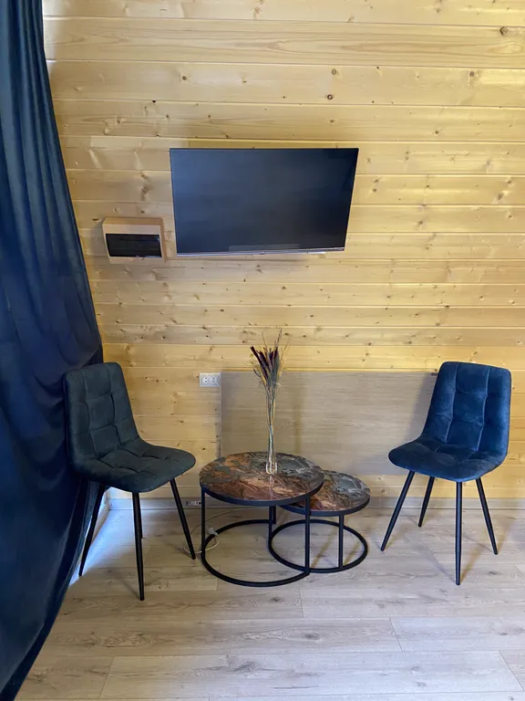 А-фрейм 2 с видом на горы и лес