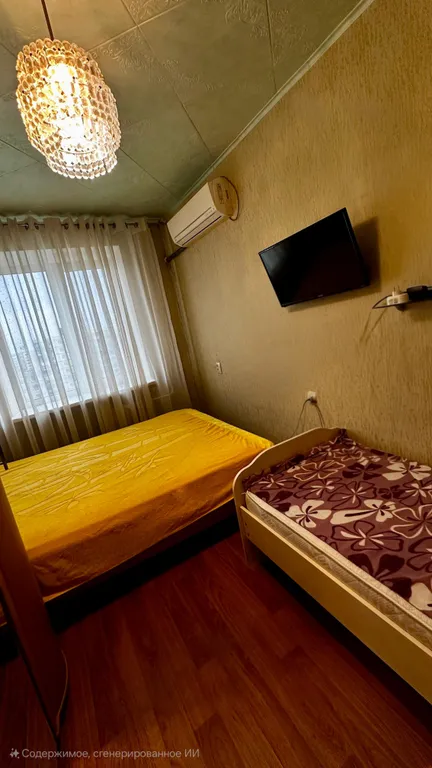 Четыре раздельных спальных места