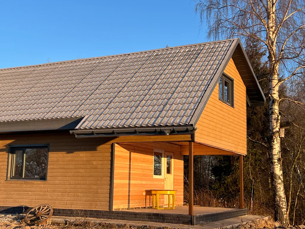 Коттедж Дом с видом на реку — Верховье