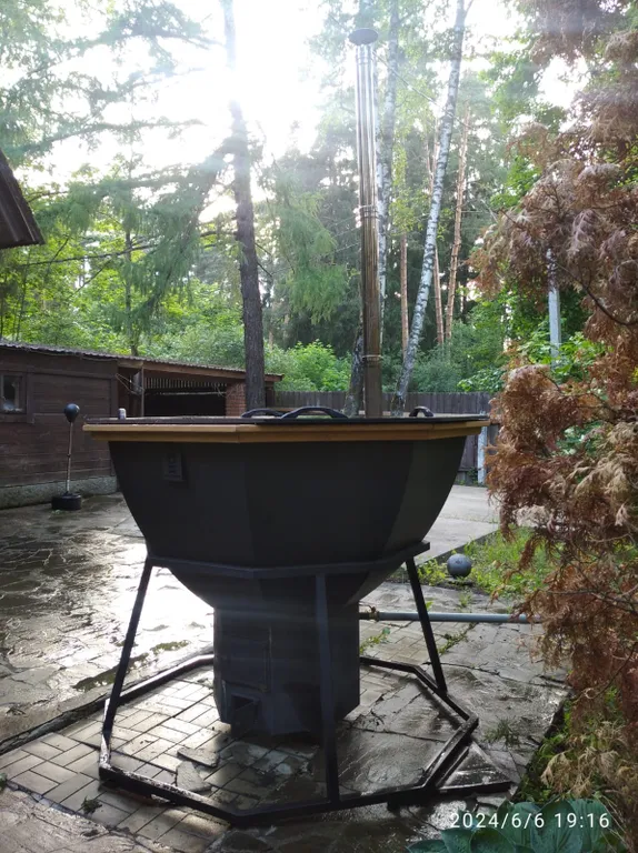 Дом с баней и чаном