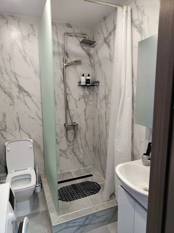 Студия с отличной мебелью и ремонтом