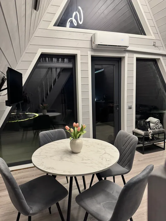 Коттедж Дом с баней и чаном у леса — Дубна