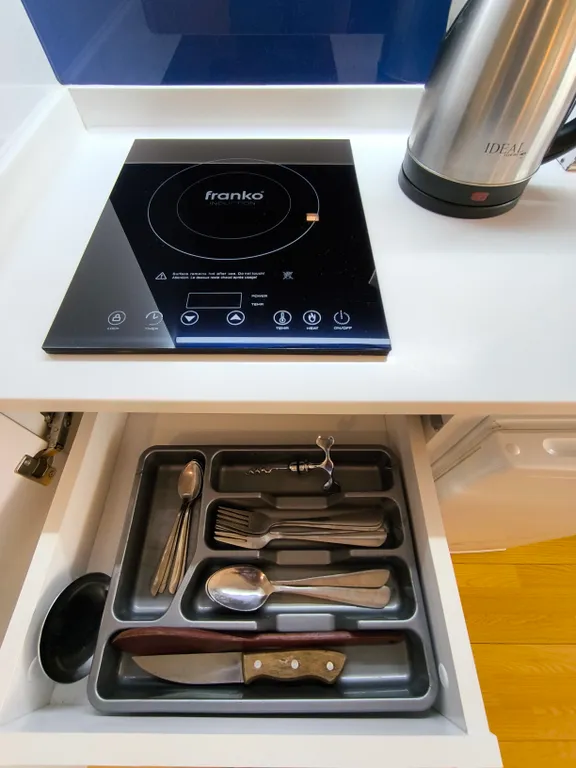 Апартамент-студио в Орби-сити с прямым видом на море