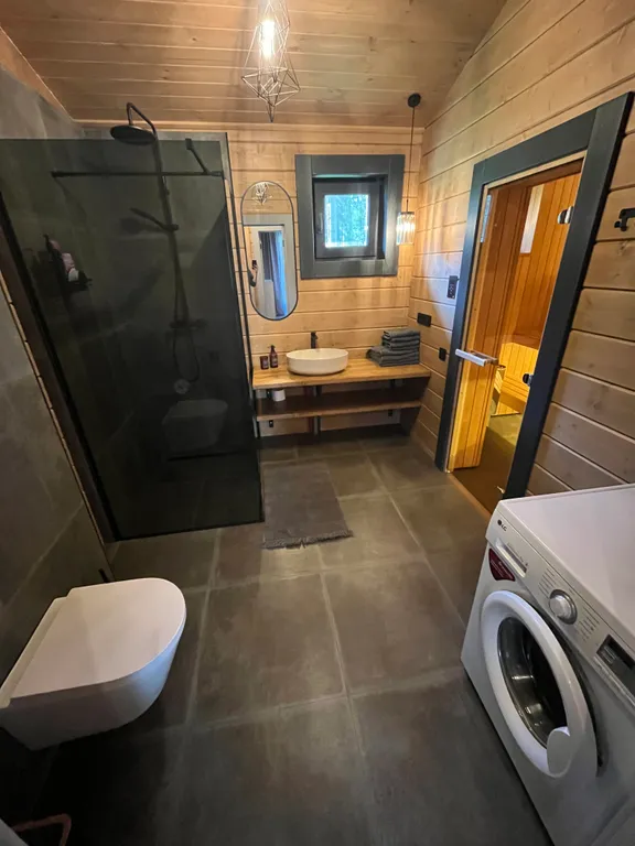 Коттедж Дом из клееного бруса с сауной — Кучерово