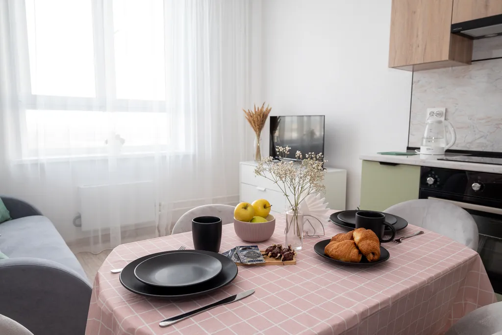 Уютная евро-2 квартира с видом на две реки