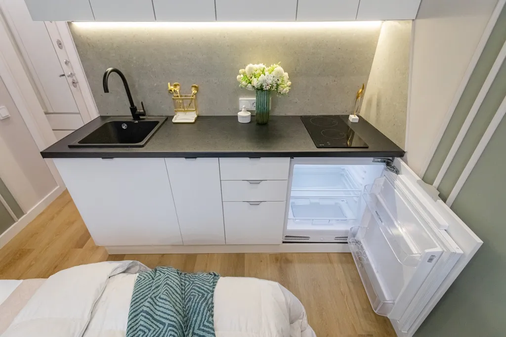 Квартира Квартира Дизaйнeрская студия рядoм с поликлиникой Управления делами — Новоивановское