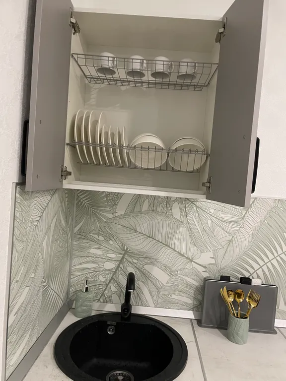 Уютная студия с видом на горы