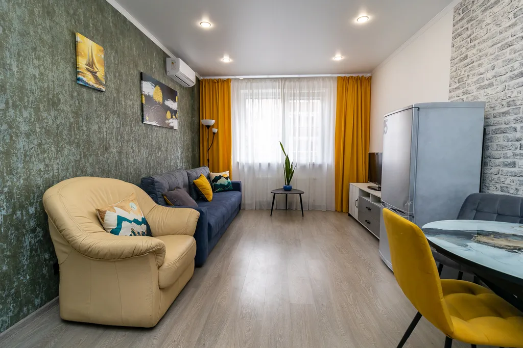 Квартира Уютная просторная двухкомнатная квартира — Краснодар