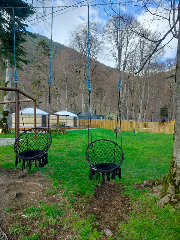 Коттедж Коттедж Юрта в горах — Архыз