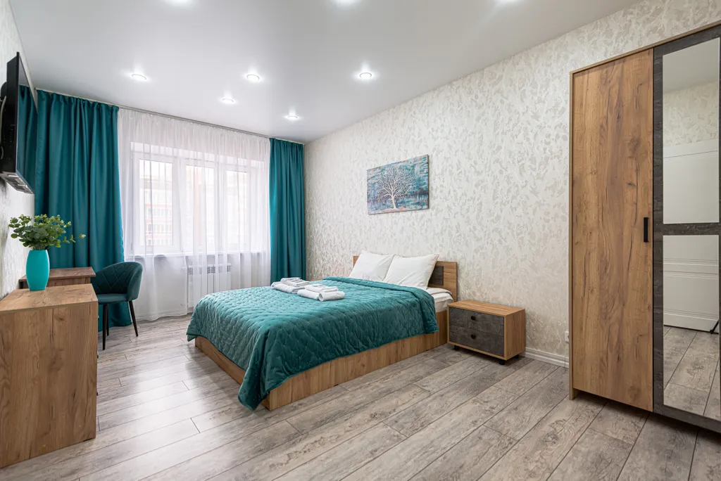 Просторная с гостиничным сервисом в Новом городе, бесконтактно