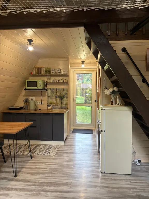 Атмосферный дом шале с видом на лес