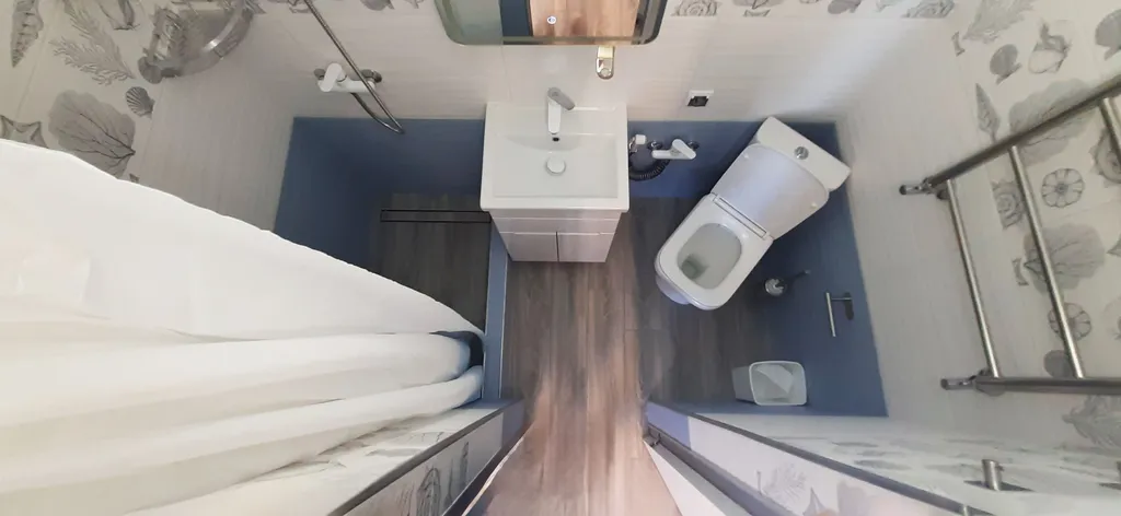 Квартира Двухместный номер с доп. местом без балкона с видом на море — Лазаревское