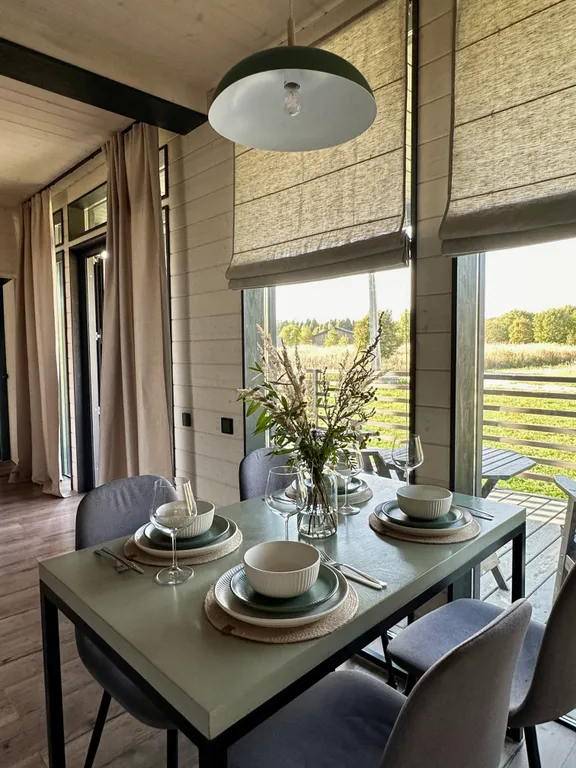 Коттедж Дом с панорамными окнами — Можайск