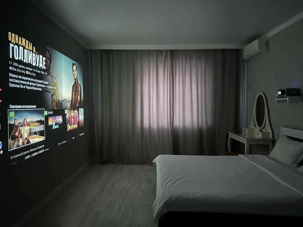 1-комнатная квартира с проектором