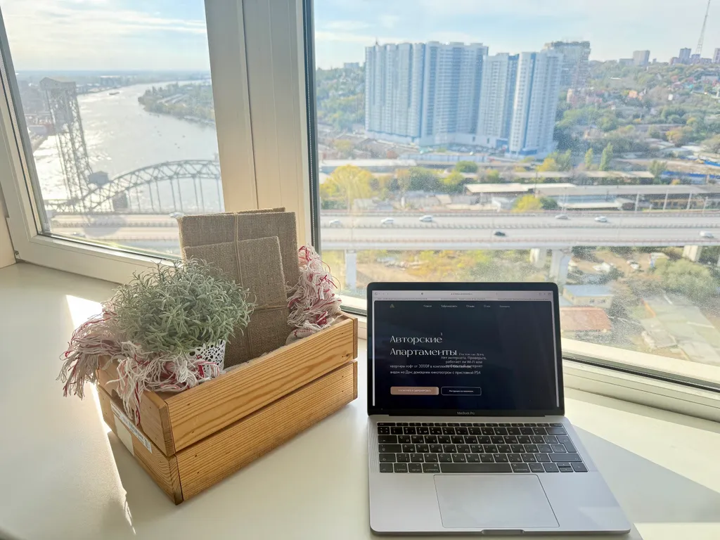 Студия с видом на Дон