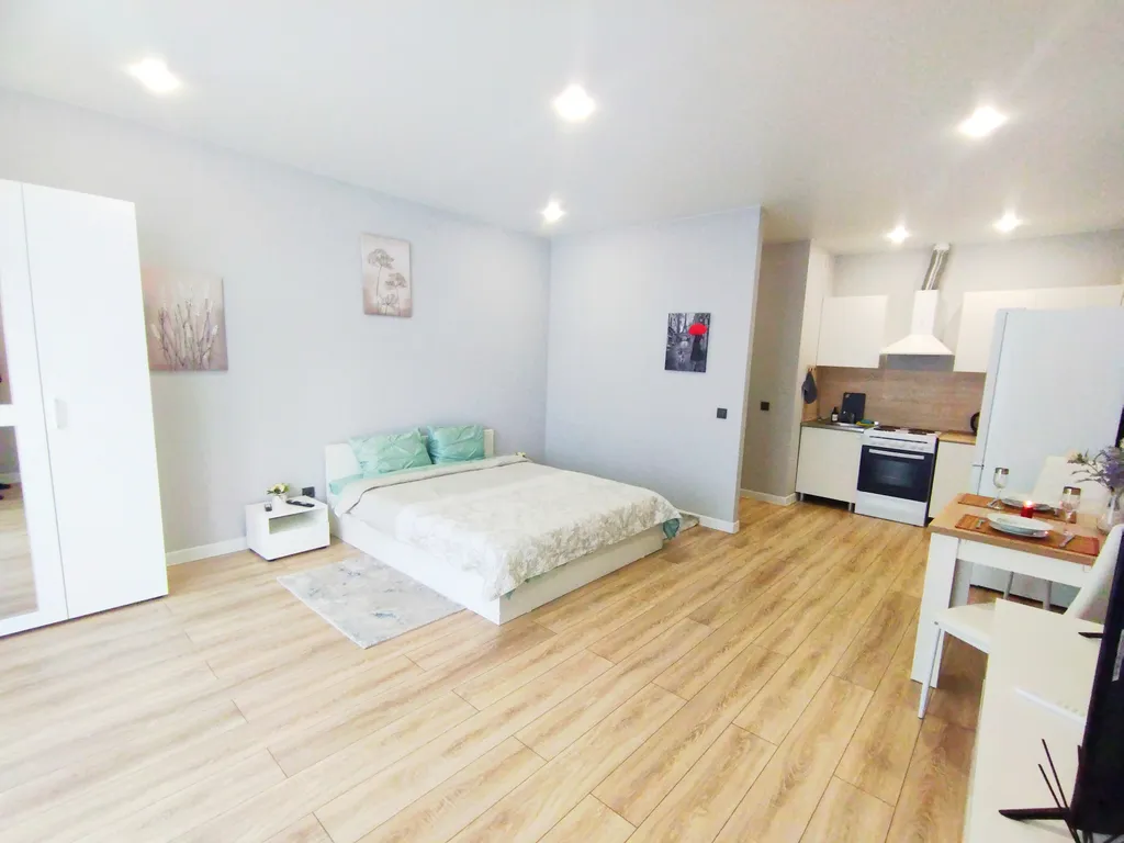 Квартира Квартира Студия с кроватью в ЖК Самолёт — Краснодар