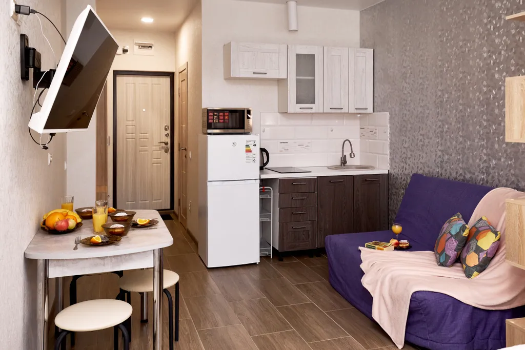 Квартира Квартира Студия в ЖК Resident — Адлер