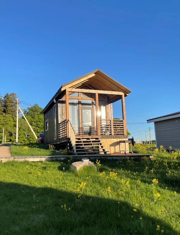 Коттедж Уютный дом черный — аренда посуточно в Сосново