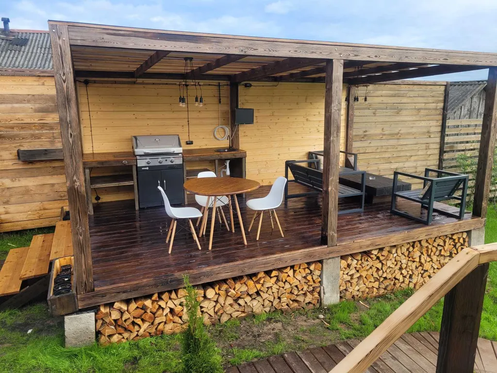 Дом с сибирским банным чаном