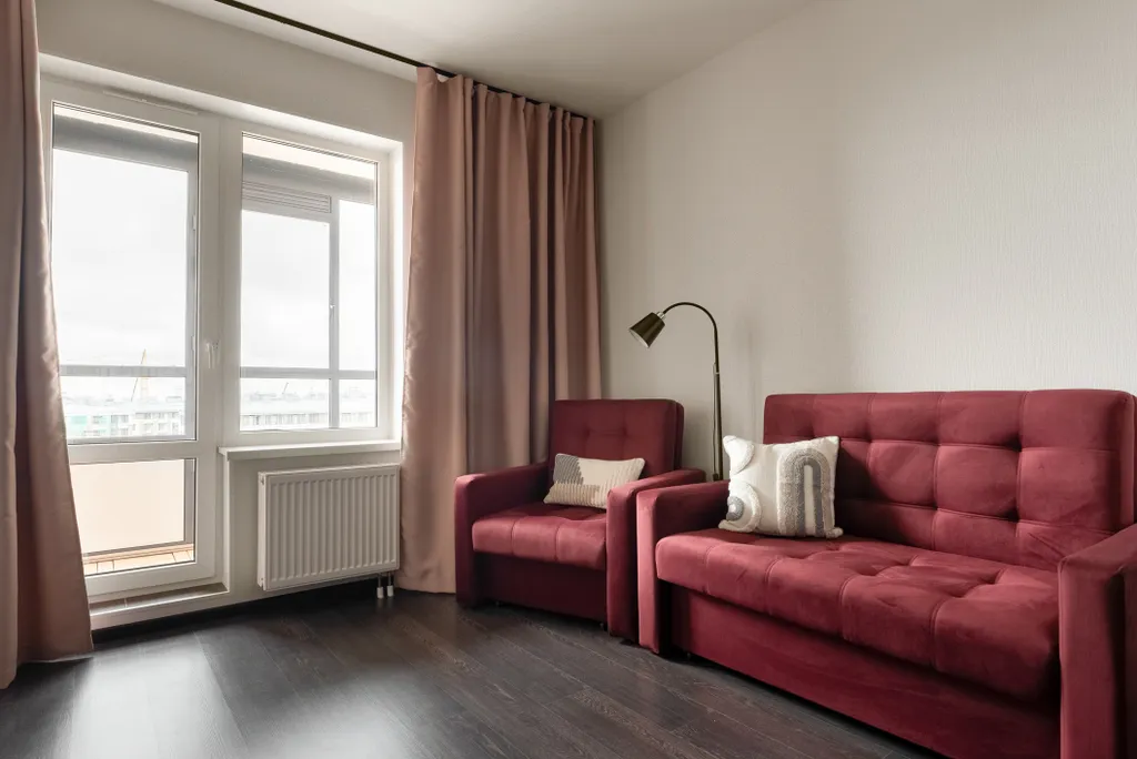 Квартира Евродвухкомнатная квартира на проспекте Будённого — Санкт-Петербург