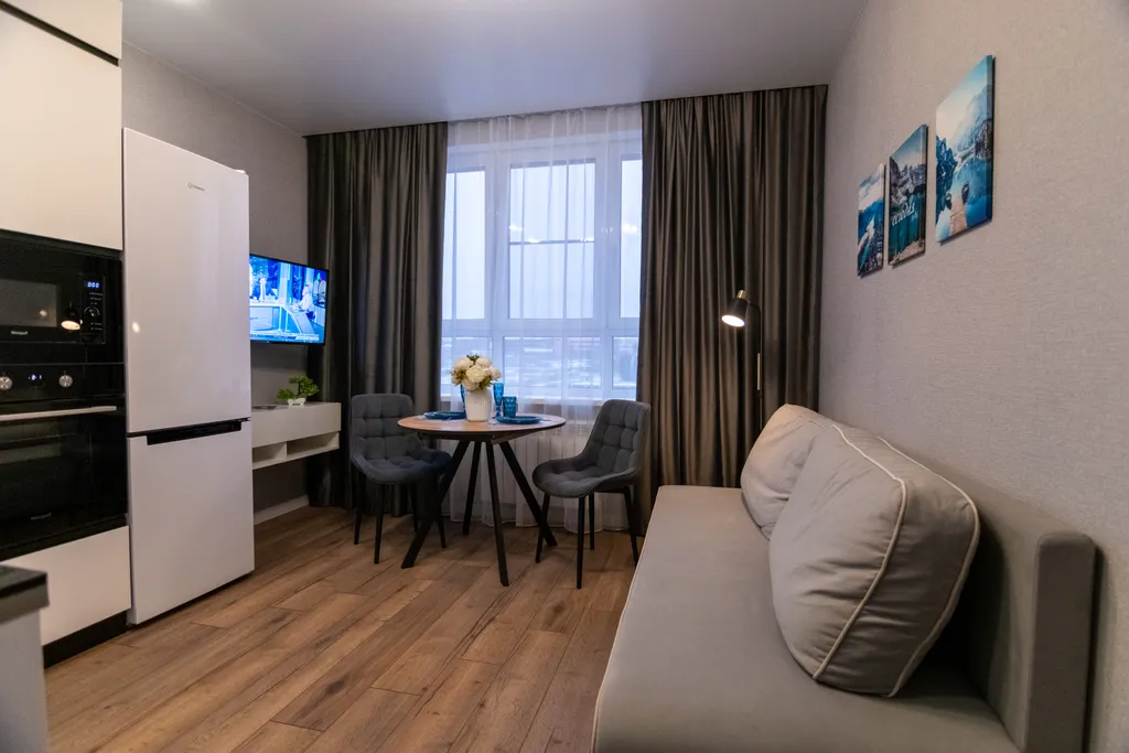 Апартаменты в новострое на троих