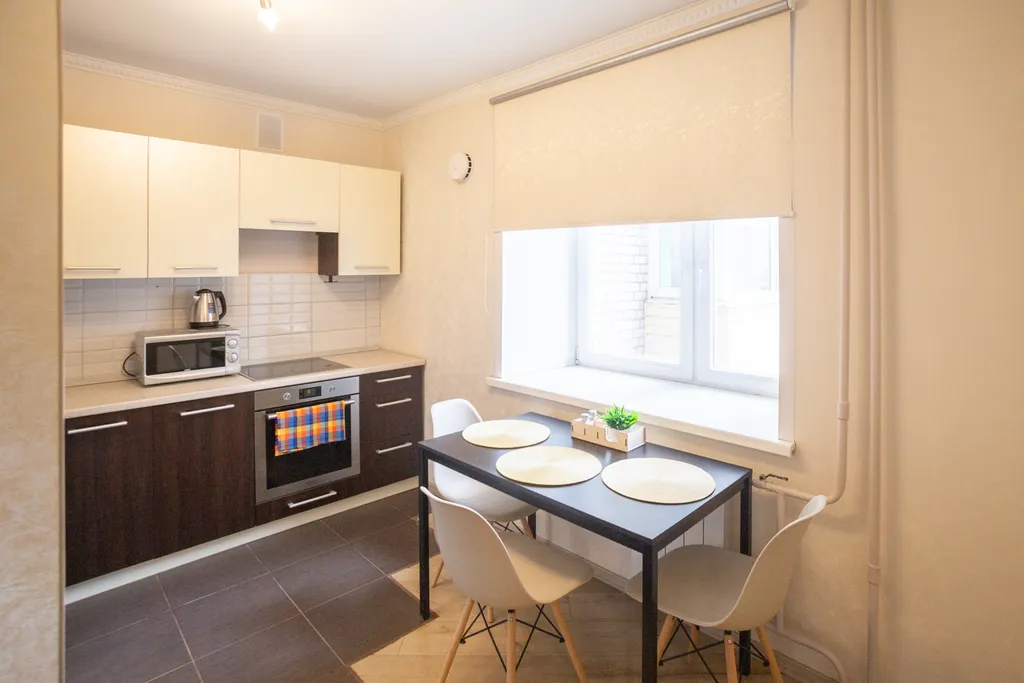 Уютная и чистая квартира рядом с Окружным шоссе, 2 кровати