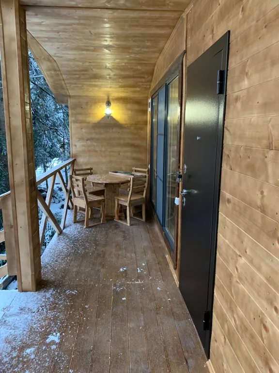 Коттедж Коттедж Уютное шале в окружении леса — Архыз