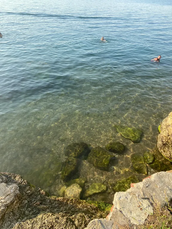 Большая студия с видом на море с панорамными окнами