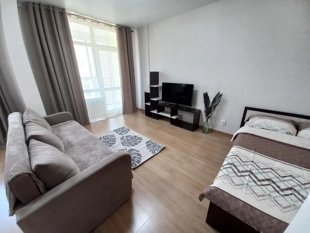 Современная студия в центре в ЖК Париж