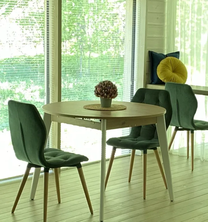 Уютный дом с видом на лес