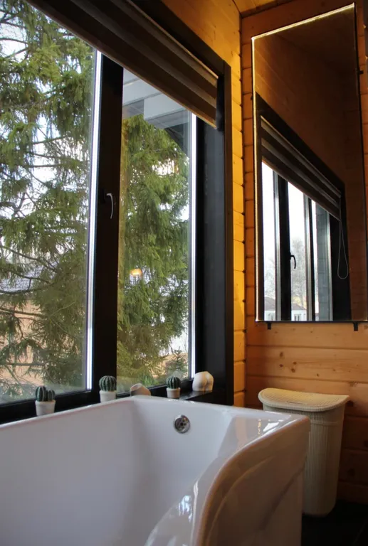 Просторный коттедж в окружении леса – идеальное место для отдыха