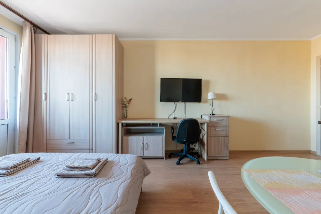 Квартира Квартира Sutki Rent с видом на Охту — Санкт-Петербург