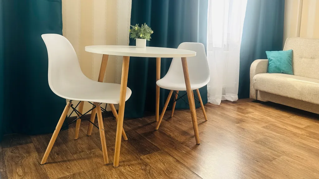 Студия с красивым видом на город