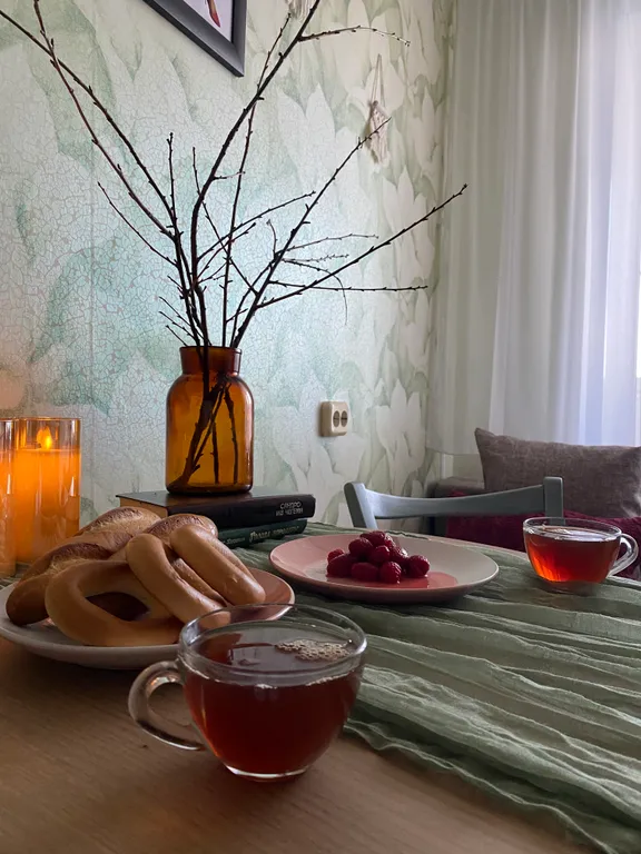 Просторная квартира с видом на город и парк