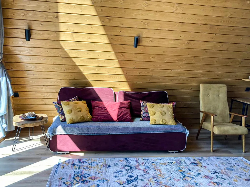 Коттедж Дом Афрейм светлый с подогреваемой купелью Лисичкино — Микли