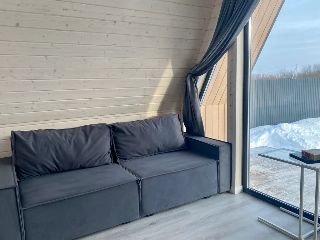 Уютный современный дом барнхаус