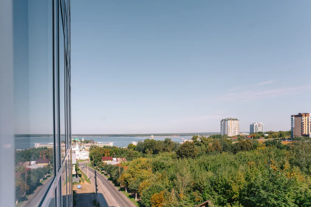 Новая квартира у Залива, рядом речной порт, Волга