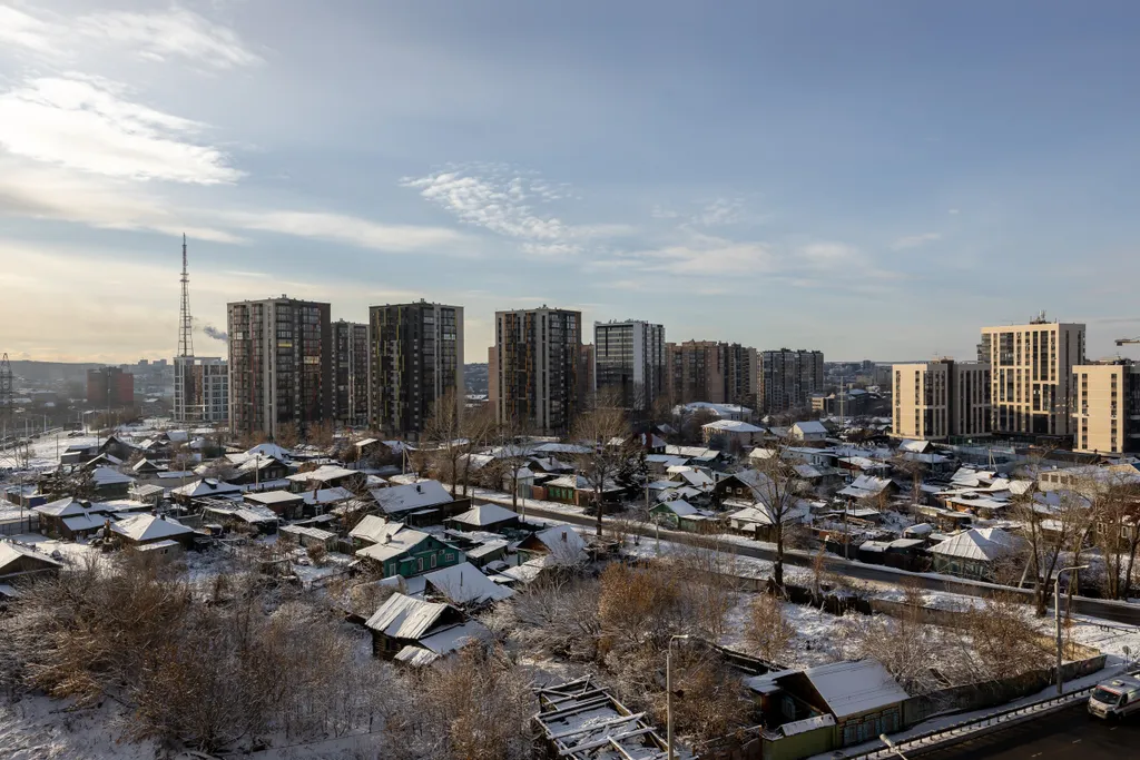 Апартамент с видом на город