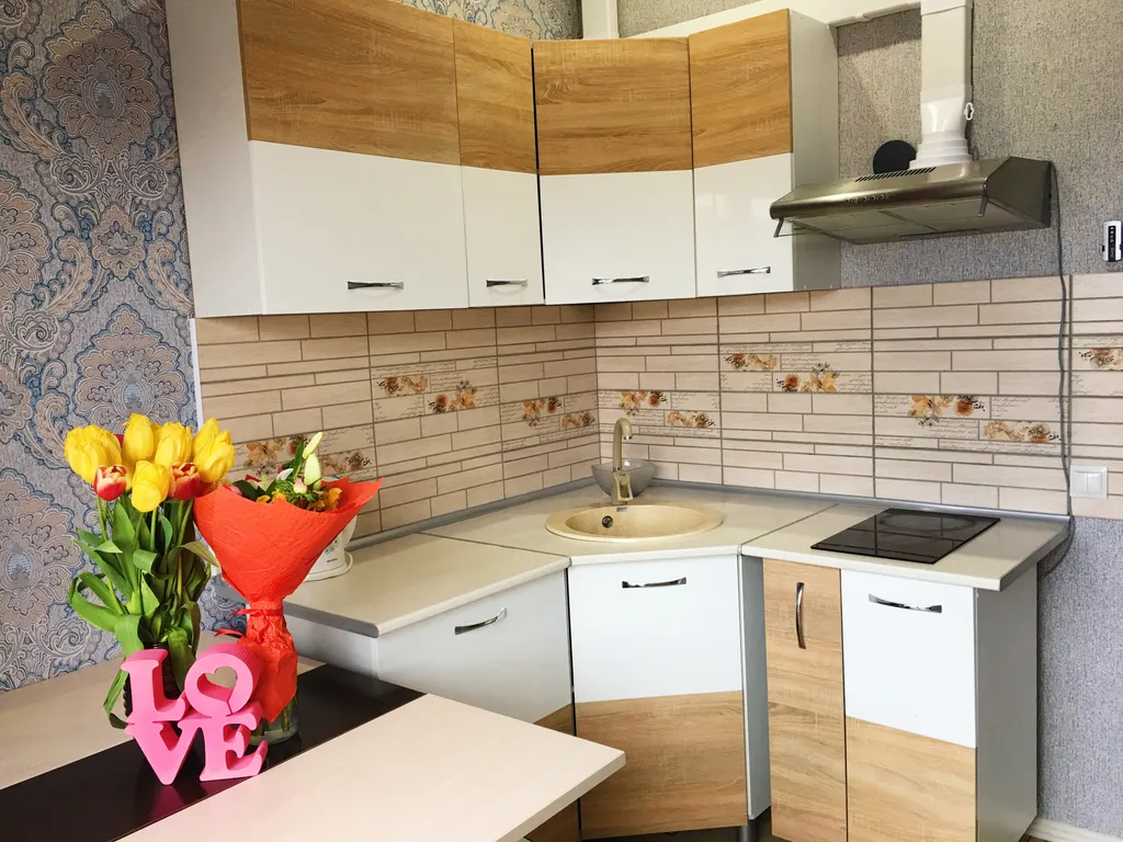 Четырехместная однокомнатная квартира с балконом в центре — аренда посуточно в Сириус