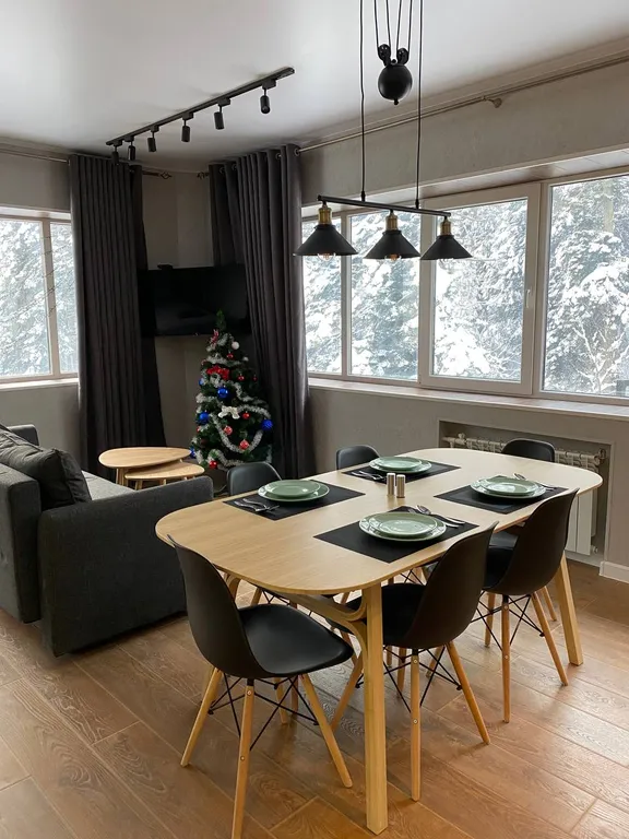 Уютная квартира с видом на лес Dombay flats "Горы"