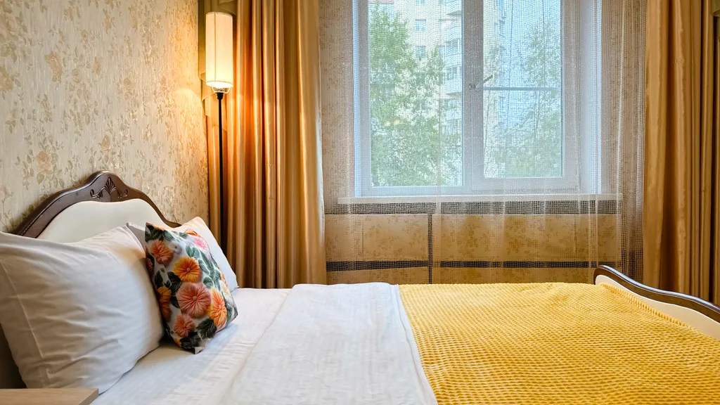 Просторная трехкомнатная квартира с раздельными комнатами