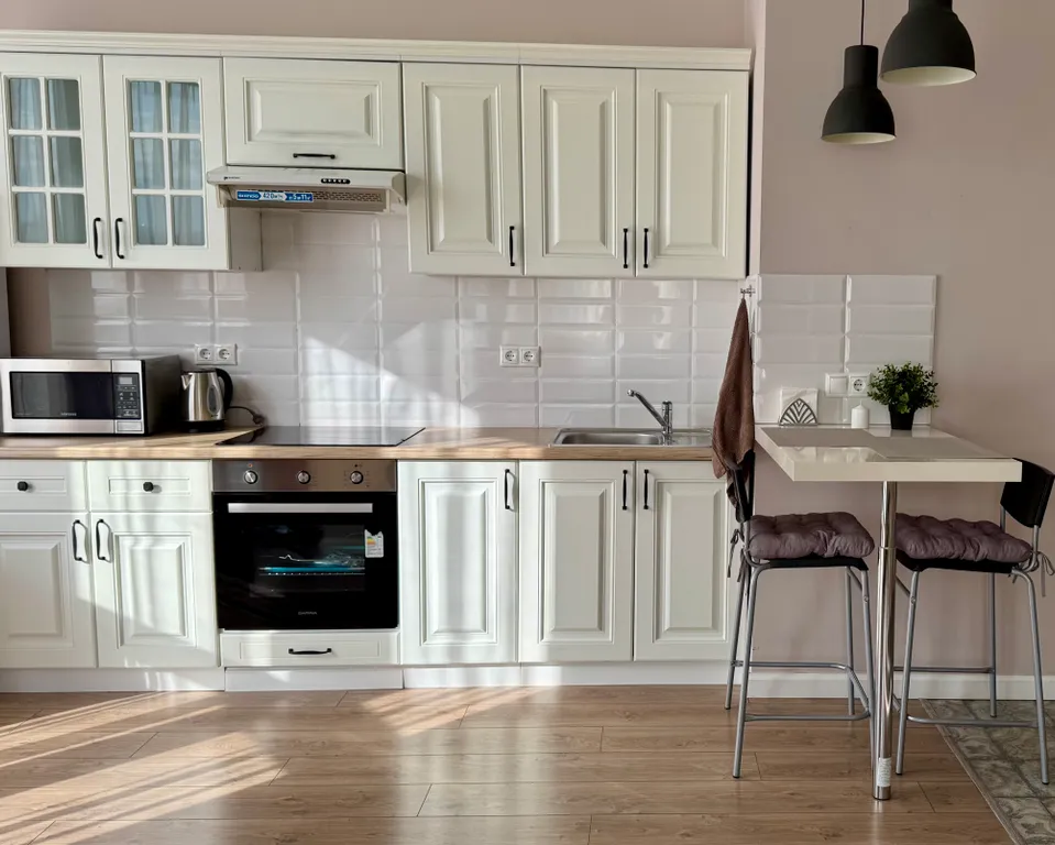 Апартамент с панорамным видом на Волгу и город